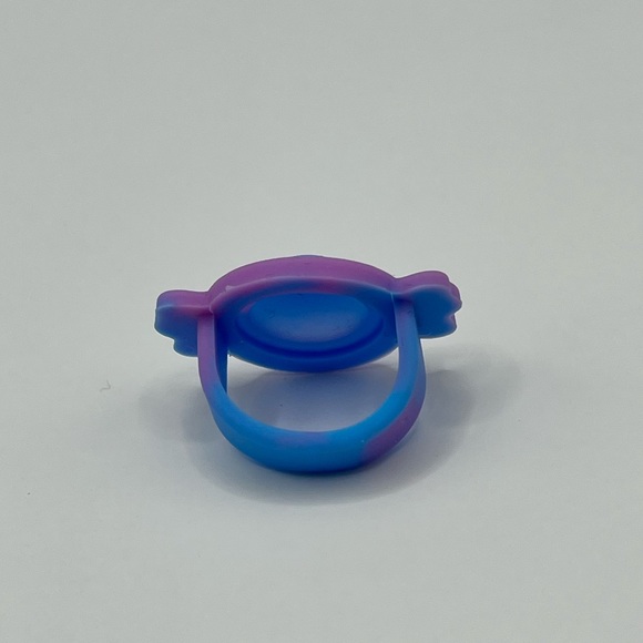 Fidget pop it ring blue and pink and a little purple - Picture 2 of 5